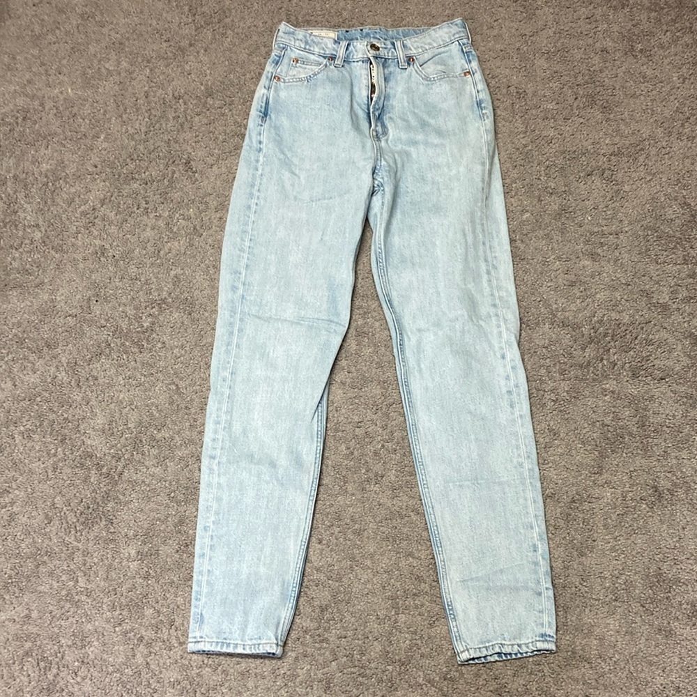 Gap high rise mom jeans